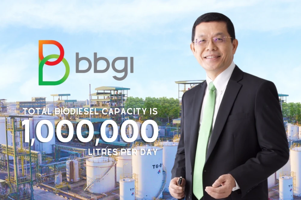 BBGI ปิดดีลซื้อหุ้น BBGI-BI ครบ 100% กำลังการผลิตไบโอดีเซลพุ่งแตะ 1,000,000 ลิตร/วัน รองรับดีมานด์กลุ่มบางจาก